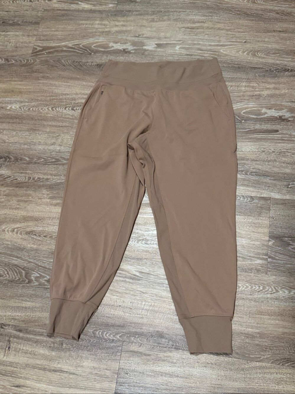 Athleta brown jogger pants L 12 Athleisure